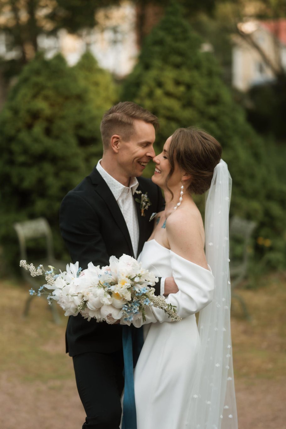 Bröllopsfotografering Åbo, bröllopsporträtt